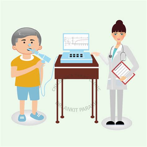 Pulmonary Function Test Cartoon