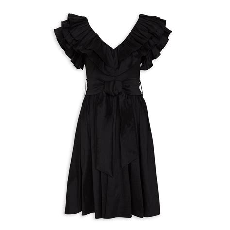 Black Belted Dress 3074794 Truworths