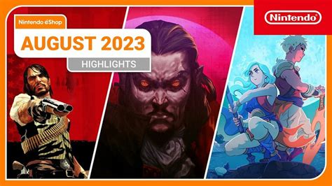 Nintendo UK eShop highlights for August 2023 | GoNintendo