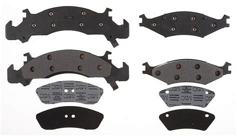 Acdelco 18029083 Acdelco Gold Semi Metallic Brake Pads Summit Racing