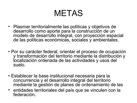 El Ordenamiento Ecol Gico Territorial En M Xico Ppt