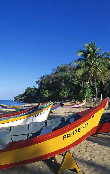 Fishing Boats On Crash Boat Beach Aguadilla Puerto Rico