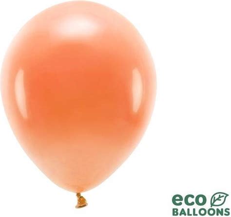 PartyDeco ORANGE BALLONER 10 STK Find Bedste Pris