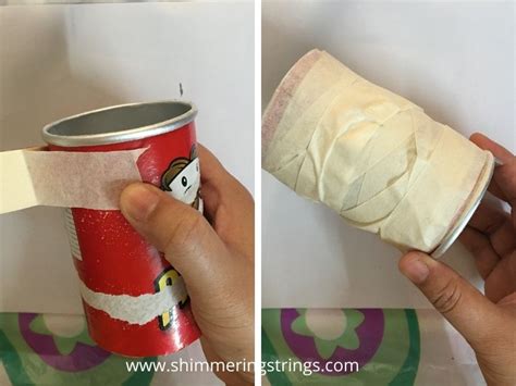 Super Easy Spooky Halloween Craft With Pringles Can For Kids