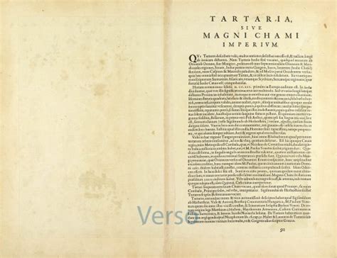 Tartary By Abraham Ortelius Sanderus Antique Maps Antique Map Webshop