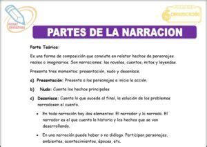 Partes De La Narraci N Para Sexto De Primaria Fichas Educativas