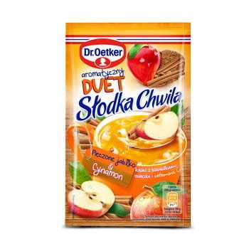 Dr Oetker Słodka Chwila Aromatyczny DUET Kisiel z owocami smak pieczone