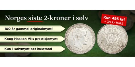 Kroner Norges Aller Siste Kronemynt Og Sirkulasjonsmynt I S Lv