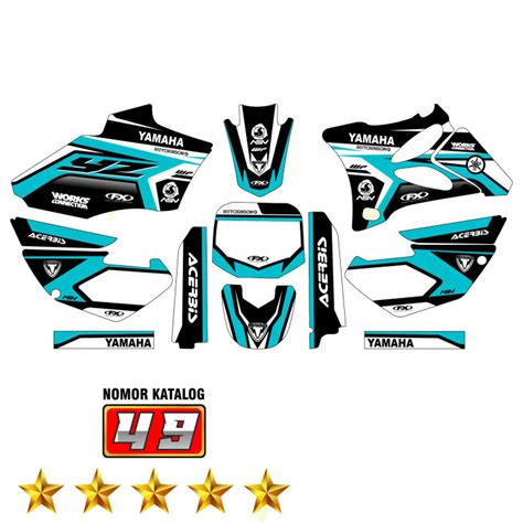 Decal Yz 85 Lama Full Body RKd Lazada Indonesia