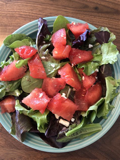 Watermelon Salad - Eat at Home