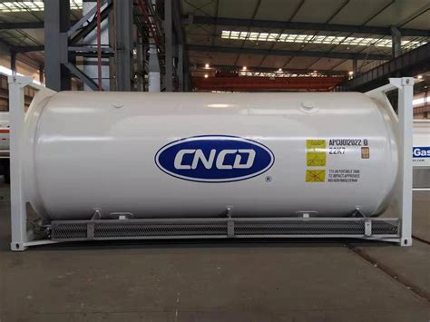 20ft Lox Lin Lar Lng Lco2 Tank Container Asme T75 Iso Tank Container