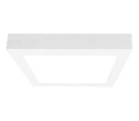 Panel Plafon Led Aplicar Cuadrado W Blanco Calido X Cm Demasled