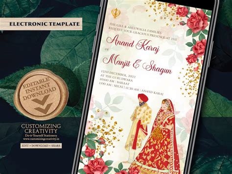 Sikh Wedding Cards As Sikh Wedding Invites Punjabi Invitations As