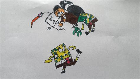 SpongeBob vs plankton and his friends by kalson67 on DeviantArt