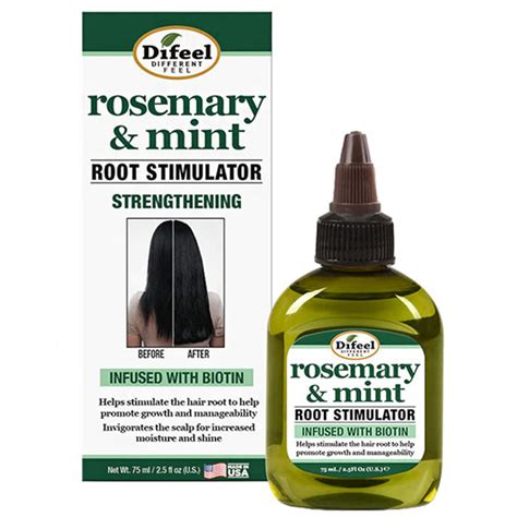 Difeel Rosemary And Mint Root Stimulator Infused With Biotin 25oz