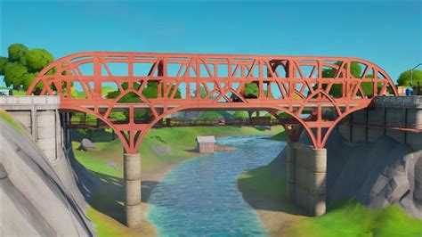 Fortnite Green Yellow Og Red Steel Bridge Lokasjoner Hvor Skal Jeg