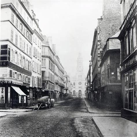 'Rue De La Chaussee-D'Antin, Paris, 1858-78' Giclee Print - Charles Marville | AllPosters.com