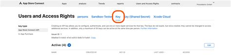 Apple How To Create An API Key Help Center