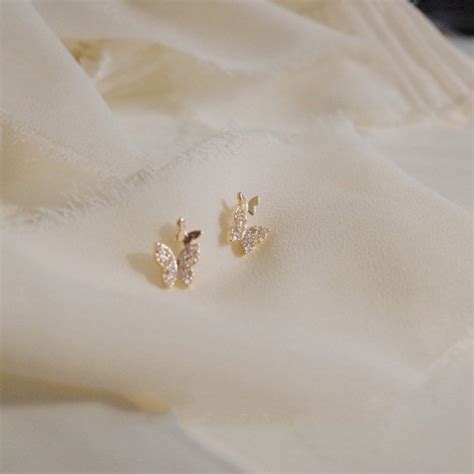 Butterfly Ear Cuffs Set Of Two Silvergold Ear Cuffs No Etsy