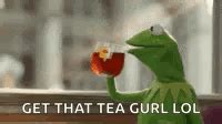 Kermitthefrog Sippingtea GIF - KermitTheFrog SippingTea ...