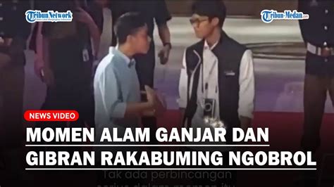 MOMEN Kedekatan Alam Ganjar Dengan Gibran Rakabuming Saat Jeda Iklan