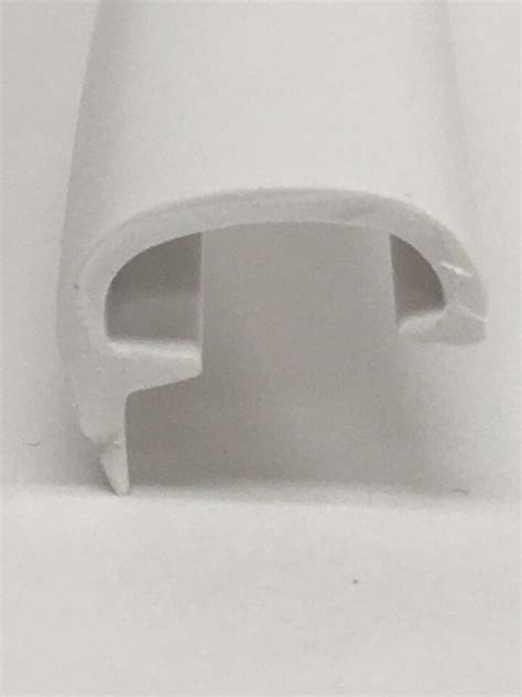 Wide Polar White Rv Marine Camper Vinyl Trim Molding Flexible