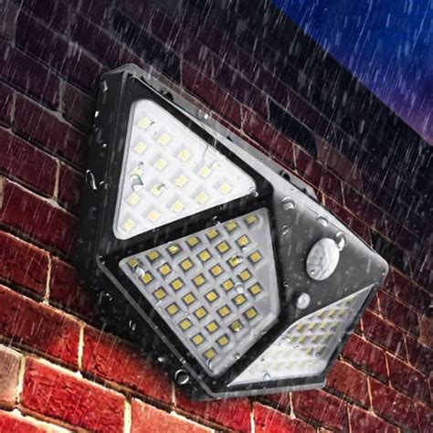 Luminaria Solar Sensor Movimento Andarela Led A Prova Dagua