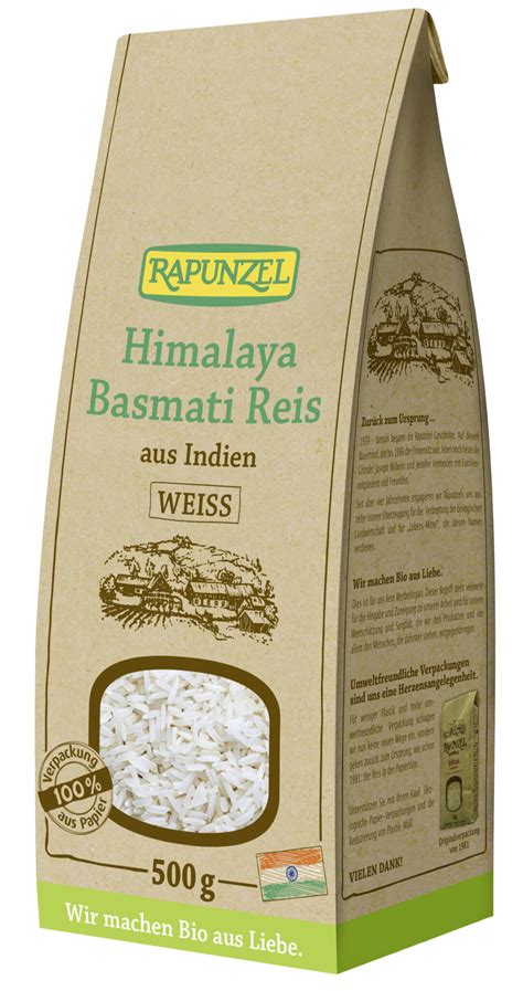 Rapunzel Bio Himalaya Basmati Reis Wei G Online Kaufen