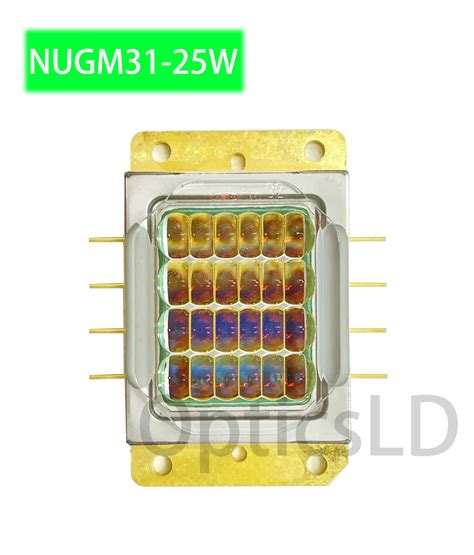 Nichia NUGM31 519nm 520nm 525nm 531nm 25W Green Laser Diode Array LaserSE