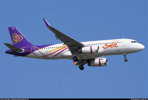 HS TXQ Thai Smile Airbus A320 232 WL Photo By Wuthiwong