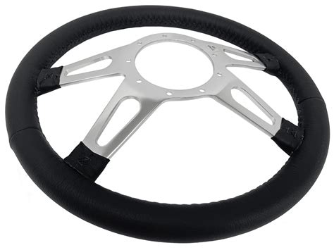 1965 69 Ford Falcon Steering Wheel Kit Black Leather St3070 Vsw