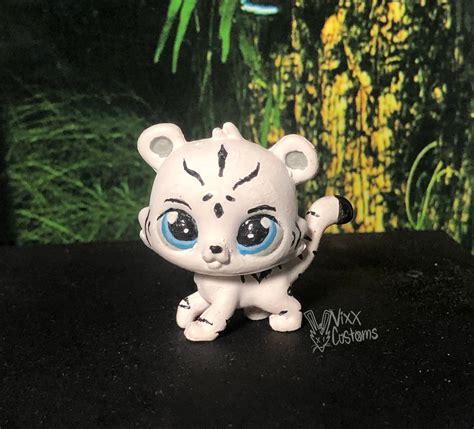 LPS Mommy and Baby White Tiger Custom OOAKS - Etsy