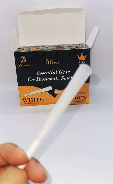 Zaam King Size Classic Pre Rolled Cones Pcs Smokers Choice Uk