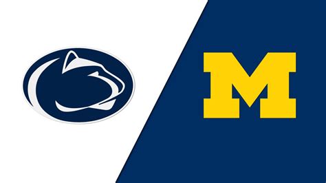 Penn State Nittany Lions Vs Michigan Wolverines Espn Classic Football Watch Espn