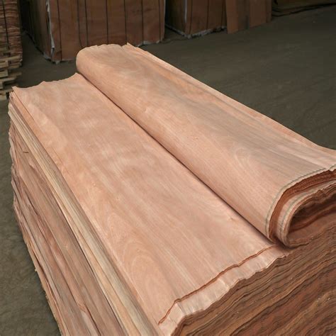 Wholesal Okoume Veneer Sheet Natural Wood Face Veneers A B Grade High