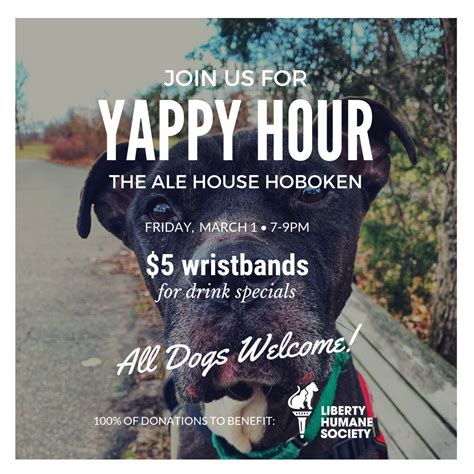 Yappy Hour Dogs Welcome Force The Issue Nj