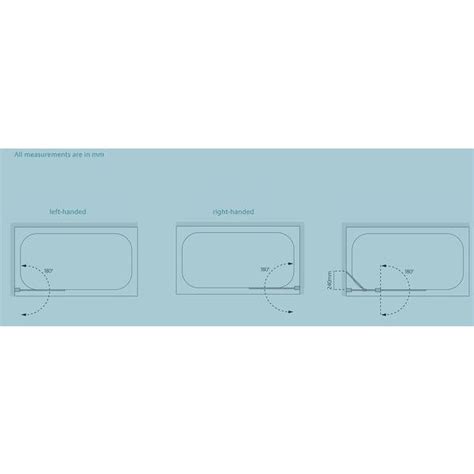 Lakes Classic Curved Bath Screen 800 X 1400mm Silver Ss10s