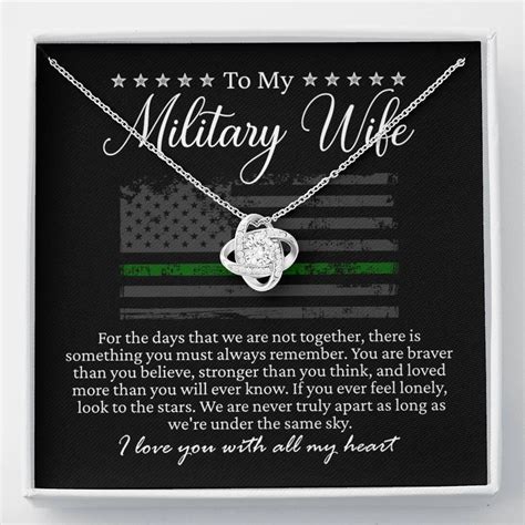 Military Wife Gift, Military Husband Gift to Wife, Gift for Army Wife ...