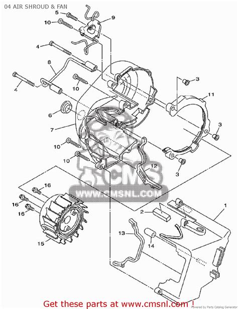 4P7E265100 Air Shroud Cylinder 1 Yamaha Buy The 4P7 E2651 00 At CMSNL