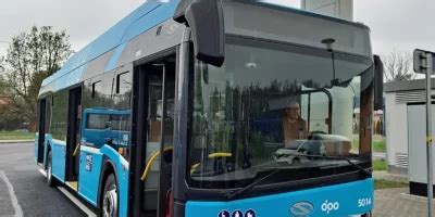 SOLARIS Elektryczne autobusy wyjechały na linie w Ostrawie