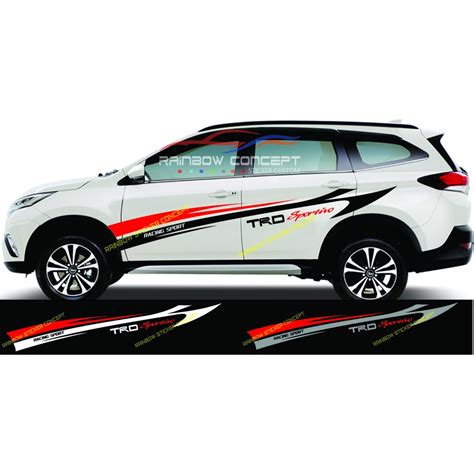 Best Car Sticker Toyota Rush Avanza Veloz Camry Fortuner Vios Racing