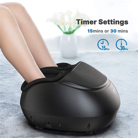 Renpho Shiatsu Foot Massager Machine With Heat Deep Kneading Therapy