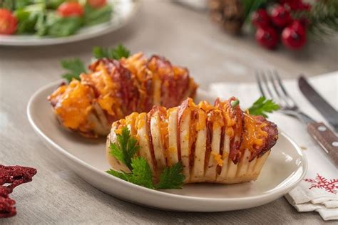 Como Guarnición O Como Primer Tiempo Esta Receta De Papas Hasselback