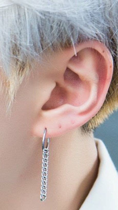 Pin By Plumonk On Min Yoongi Earings Piercings Bts Earrings Ear