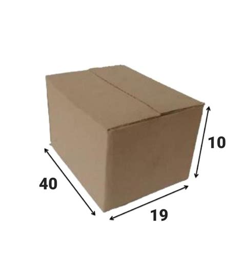 Hbs Kardus Box Polos Packing Serbaguna Ukuran 40x19x10cm Lazada Indonesia