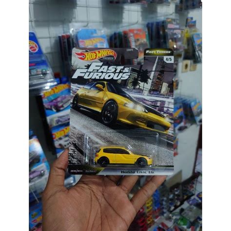 Jual Hot Wheels Honda Civic EG Fast And Furious Card Kerut Bubble Mau Lepas Anggap Loose