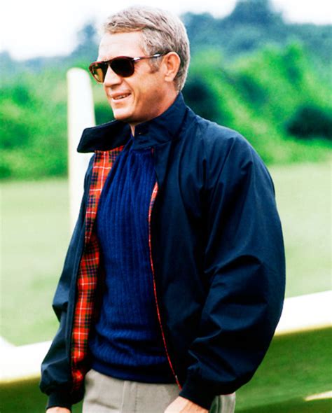 Steve McQueen's Harrington Jacket as Thomas Crown » BAMF Style