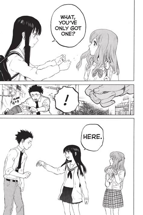 Koe No Katachi Manga Panels A Silent Voice Peliculas Japonesas