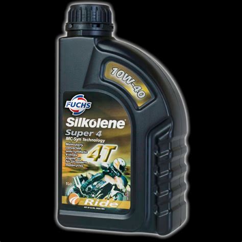 Silkolene Super 4 10W 40 Semi Synthetic 4 Stroke Engine Oil