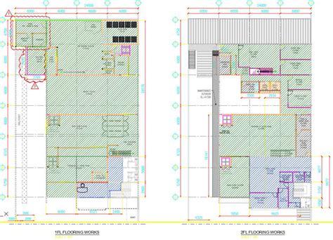 1st Floor And 2nd Floor Flooring Work In Detail Autocad 2d Drawing Dwg File Cad File Cadbull